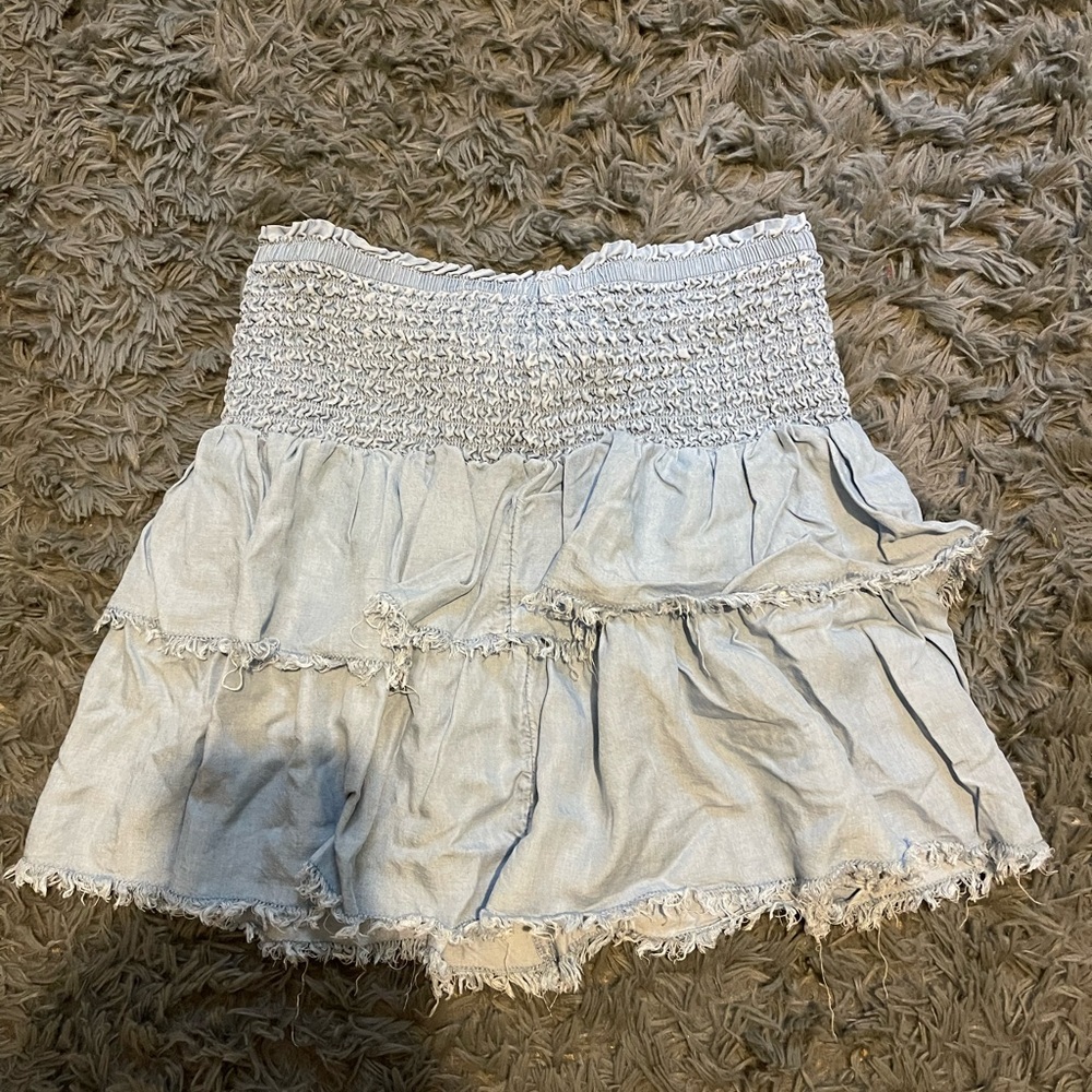 American eagle blue skirt
